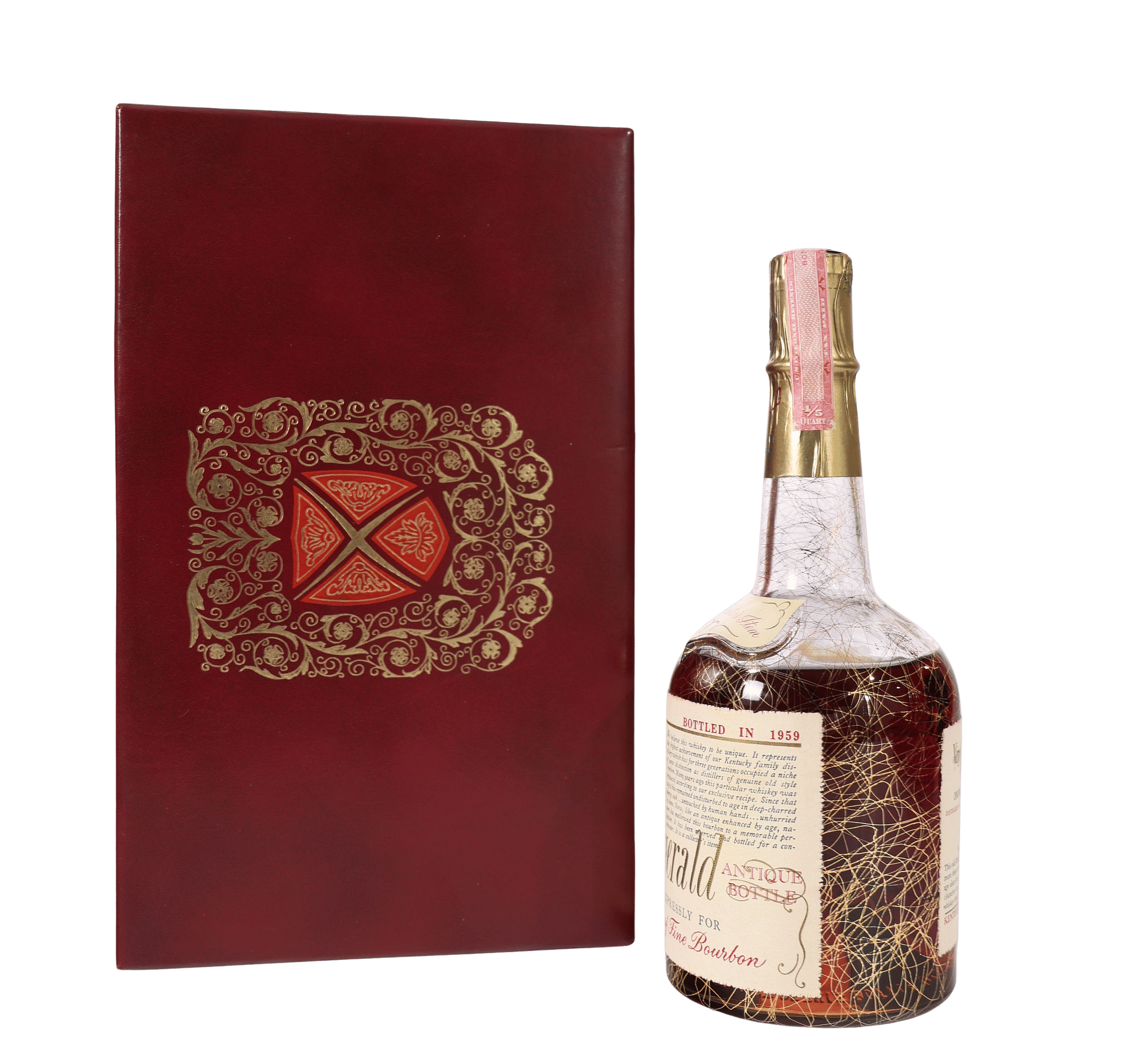 ウイスキー Very Old Fitzgerald 10 Years Old Old Fitzgerald 10yr Bottled in Bond Bourbon 1948-1959 | Whiskey Source